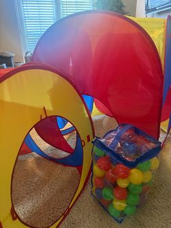 3 piece play tent