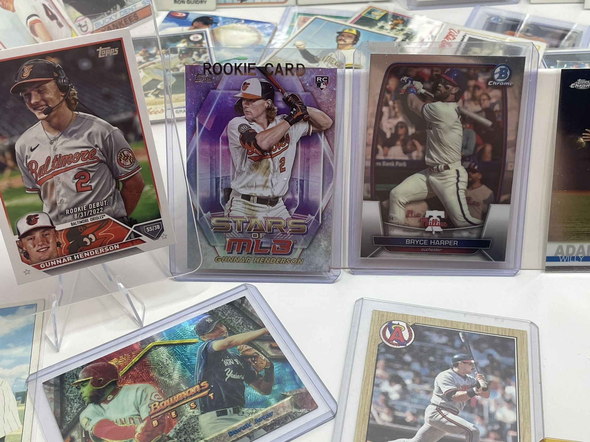 Baseball Cards need to go - cleaning stuff