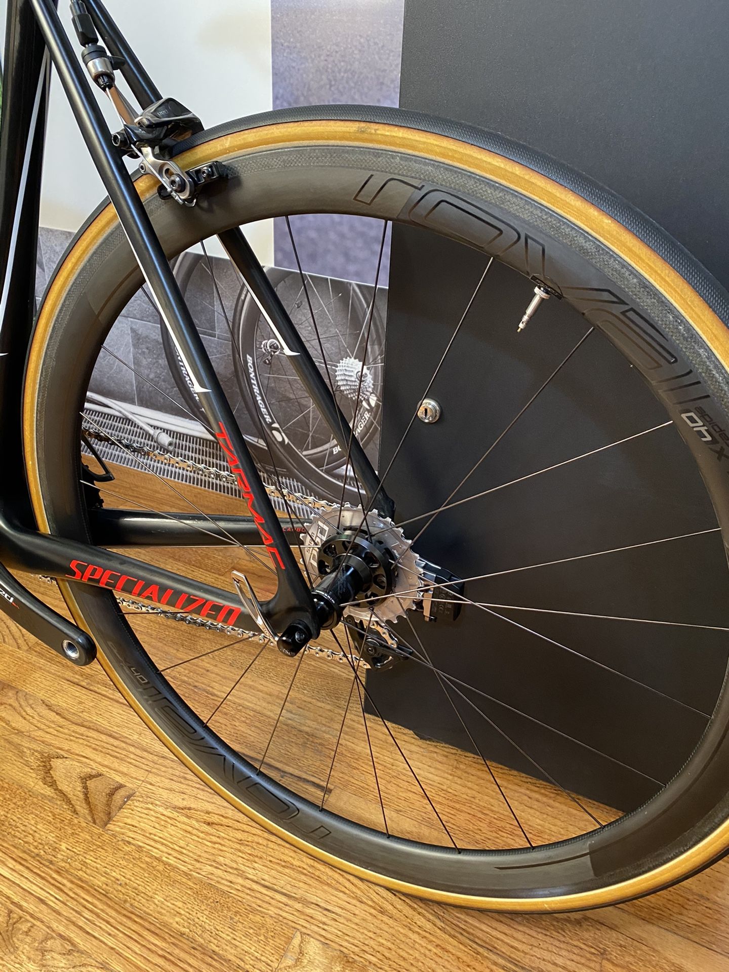 2017 Specialized S-Works Tarmac, Sram eTap, Roval Rapide CLX 40 Carbon Wheels, 11-speed, 58cm, Like New!