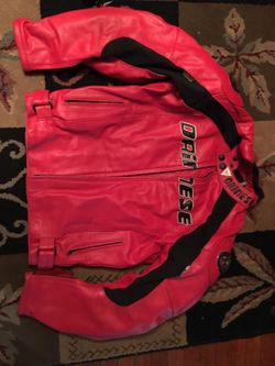 Dainese motorcycle jacket size 44