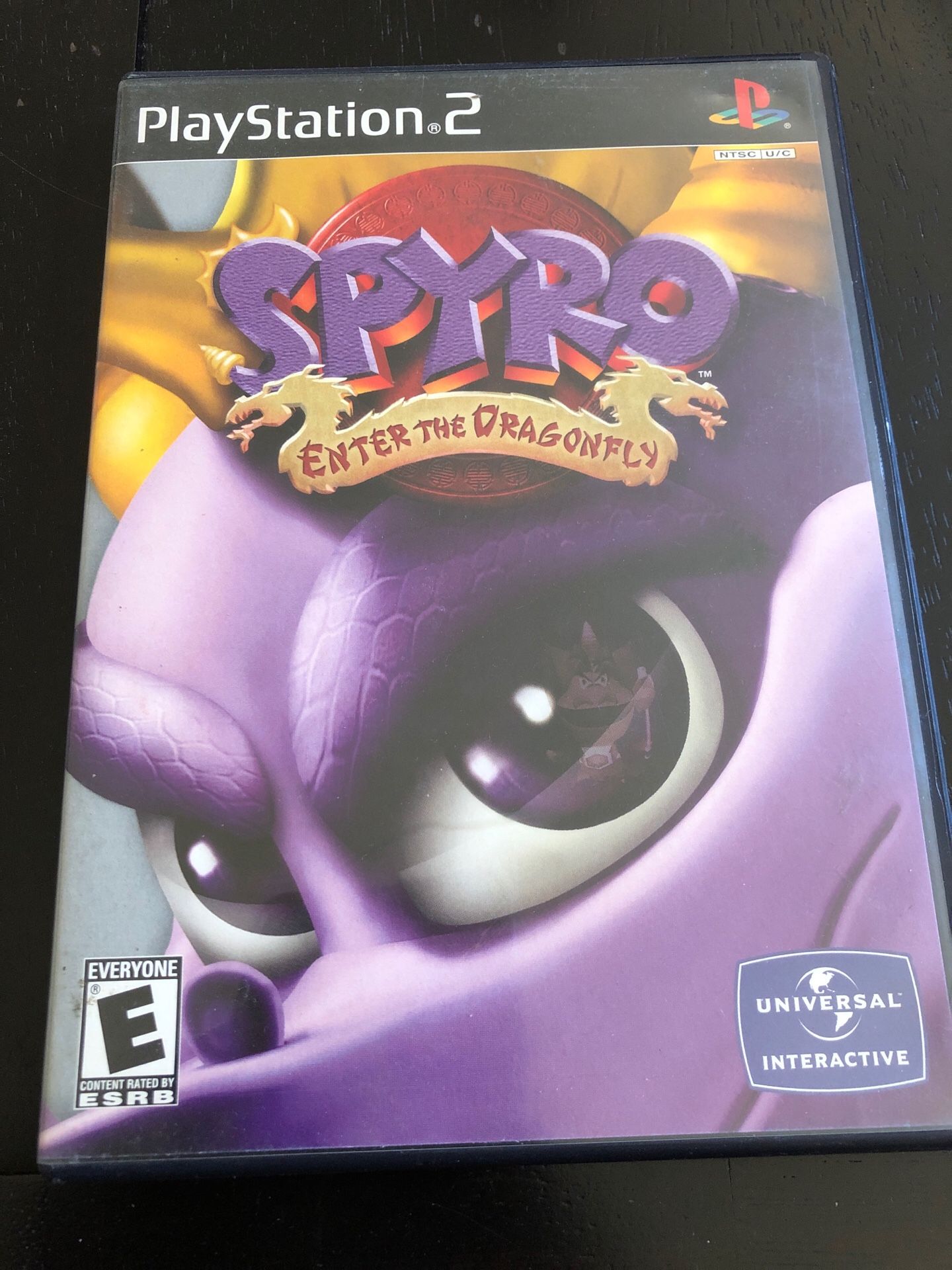 Spyro Enter The Dragonfly Case Only PS2