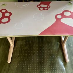 Computer / Student Work Table with Cover and Floor Mat