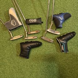 Scottsdale Vintage Ping and Modern Putter collection 5 putters w/covers Collectables 