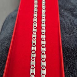 Silver Mariner/Gucci Chain