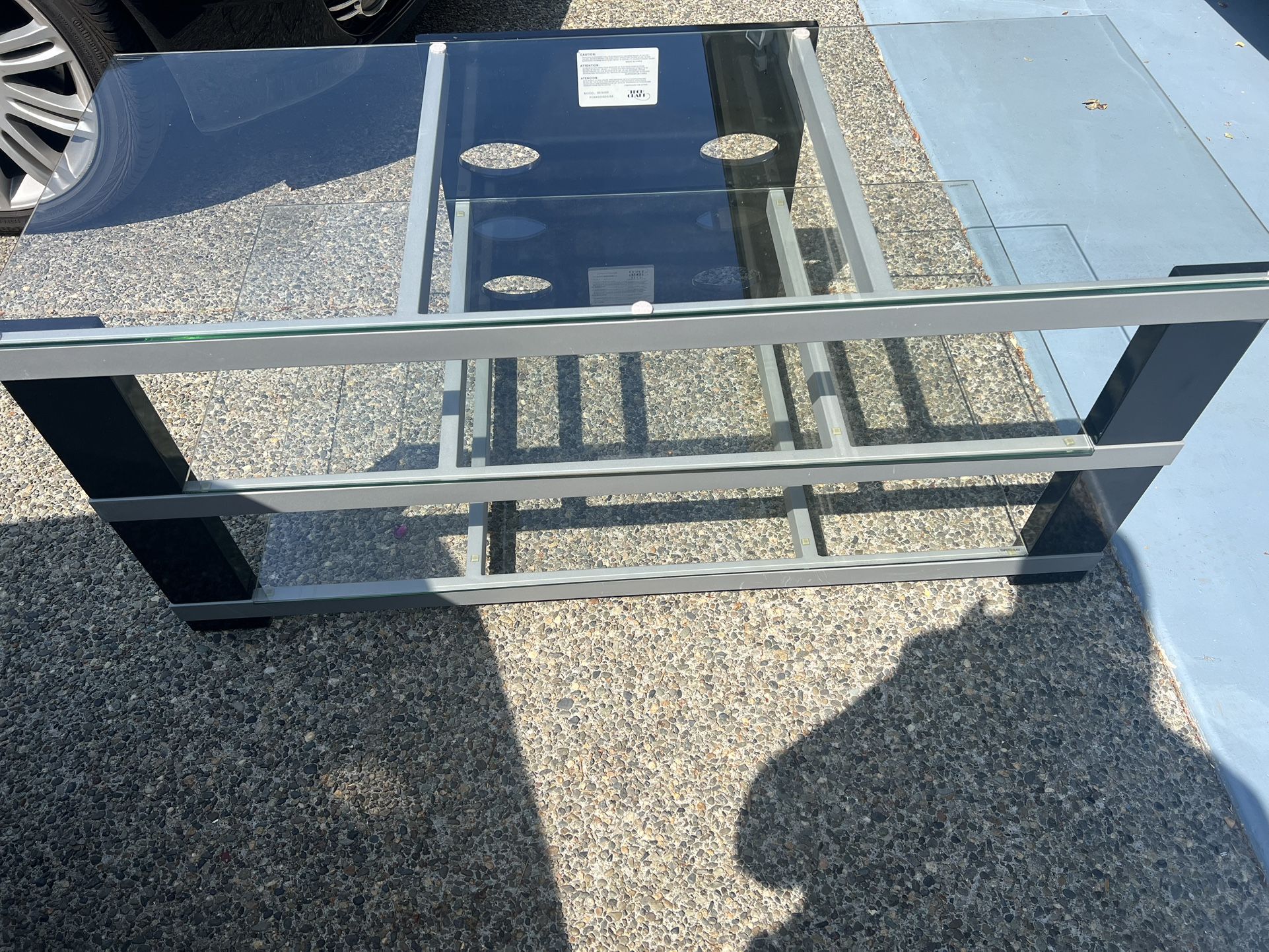 Glass Console Table 