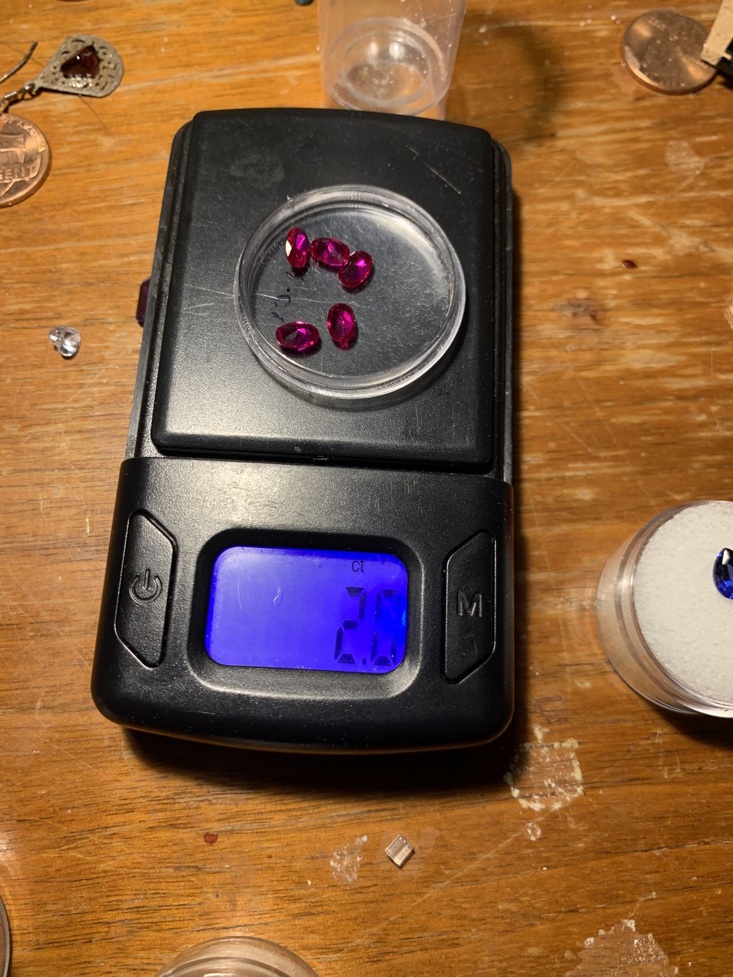 5TCW BURMA RUBY, Oval Cut