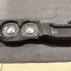 JL Audio Stealthbox 12”, Silverado/Sierra 1500 Year 2019-Up, 2020-Up 2500/3500 Crew Cab