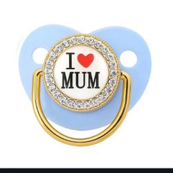 Baby boy and girl pacifier 