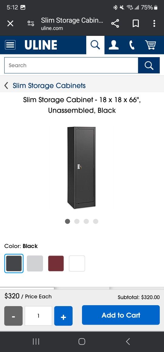 Gently Used Storage CABINET