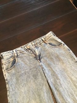 Denim baggy jeans