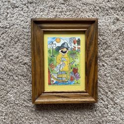 Fireman picture frame