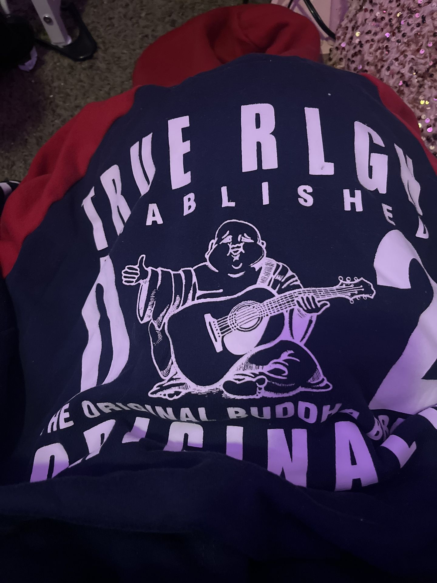 True Religion zip up