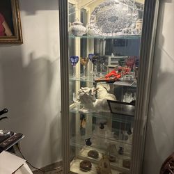 White curio cabinet 2 available