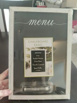 Wedding / Party Chalkboard Menu Board