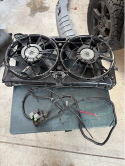 Silverado electric fans and OEM harness