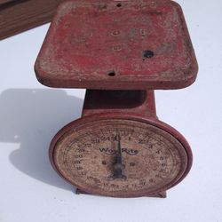 Antique Way Rite Kitchen Scale