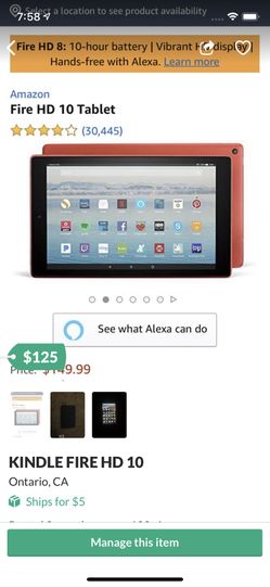 KINDLE FIRE HD 10 WORKS !