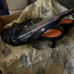 Harley Davidson Sling-back Shoes