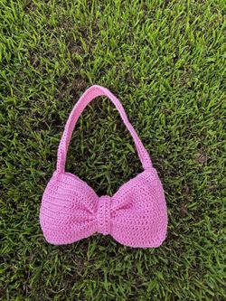 Crochet Bow Purse 🎀