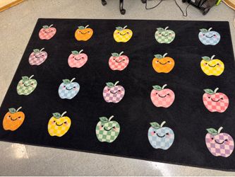 Composition Theme Apple Carpet