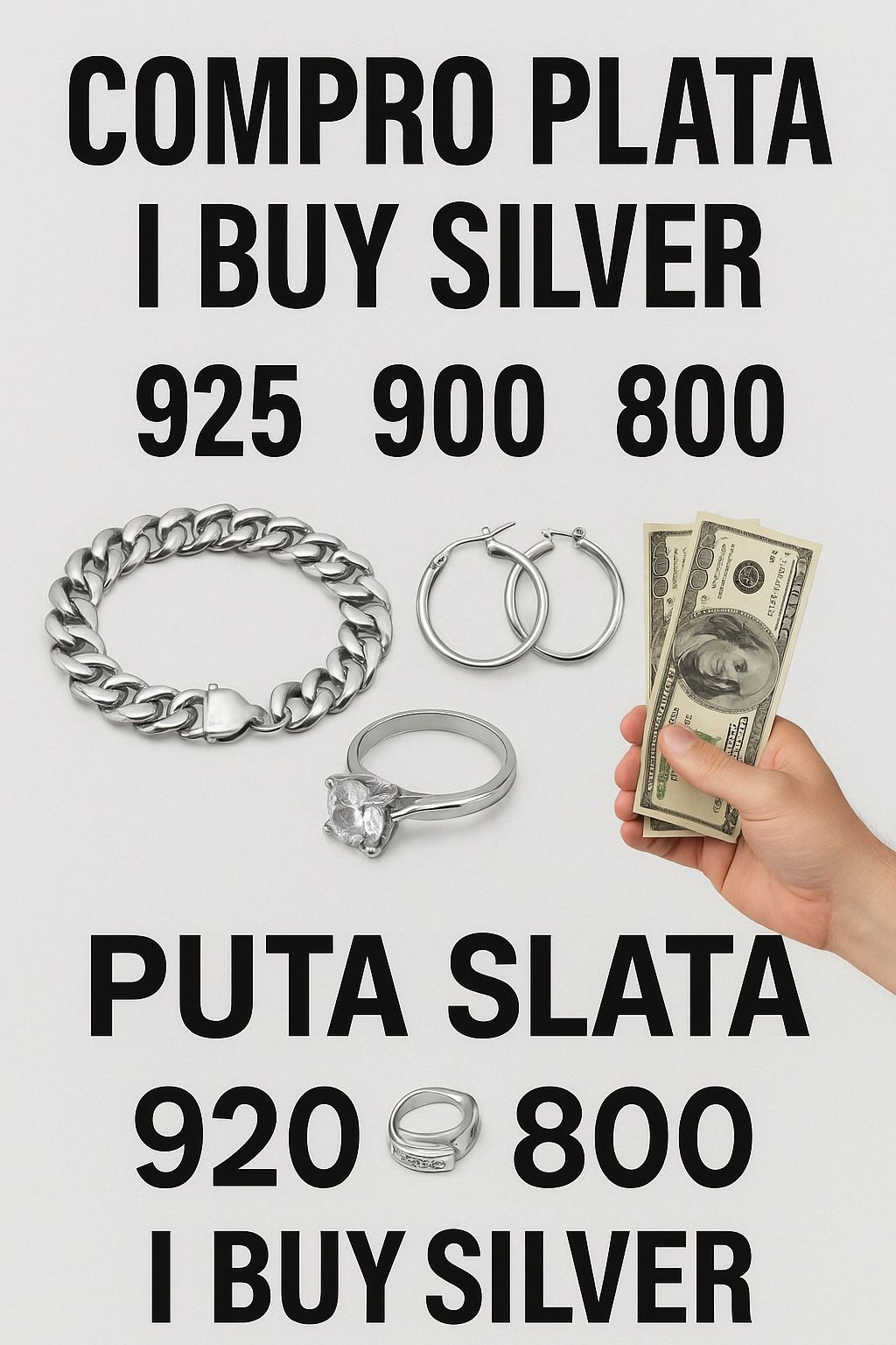🔥 COMPRO PLATA / I BUY SILVER 🔥