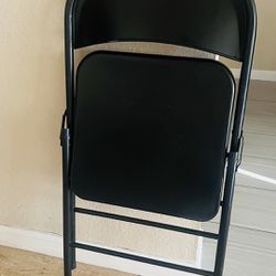 4 Black chairs