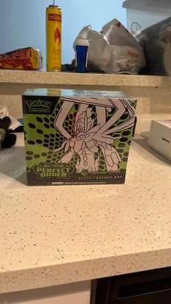 Perfect order Pokémon center etb