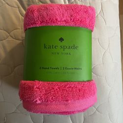 Kate Spade Hand Towels NEW