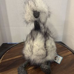JellyCat Dazzle Pom-Pom Ostrich Plush