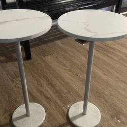 marble end tables 