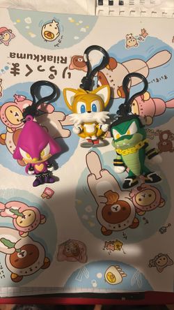 Sonic keychains