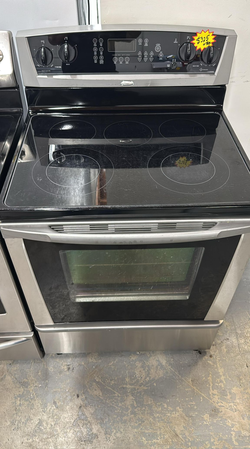 Kenmore Electric Range – Stainless Glass Top, 5-Element