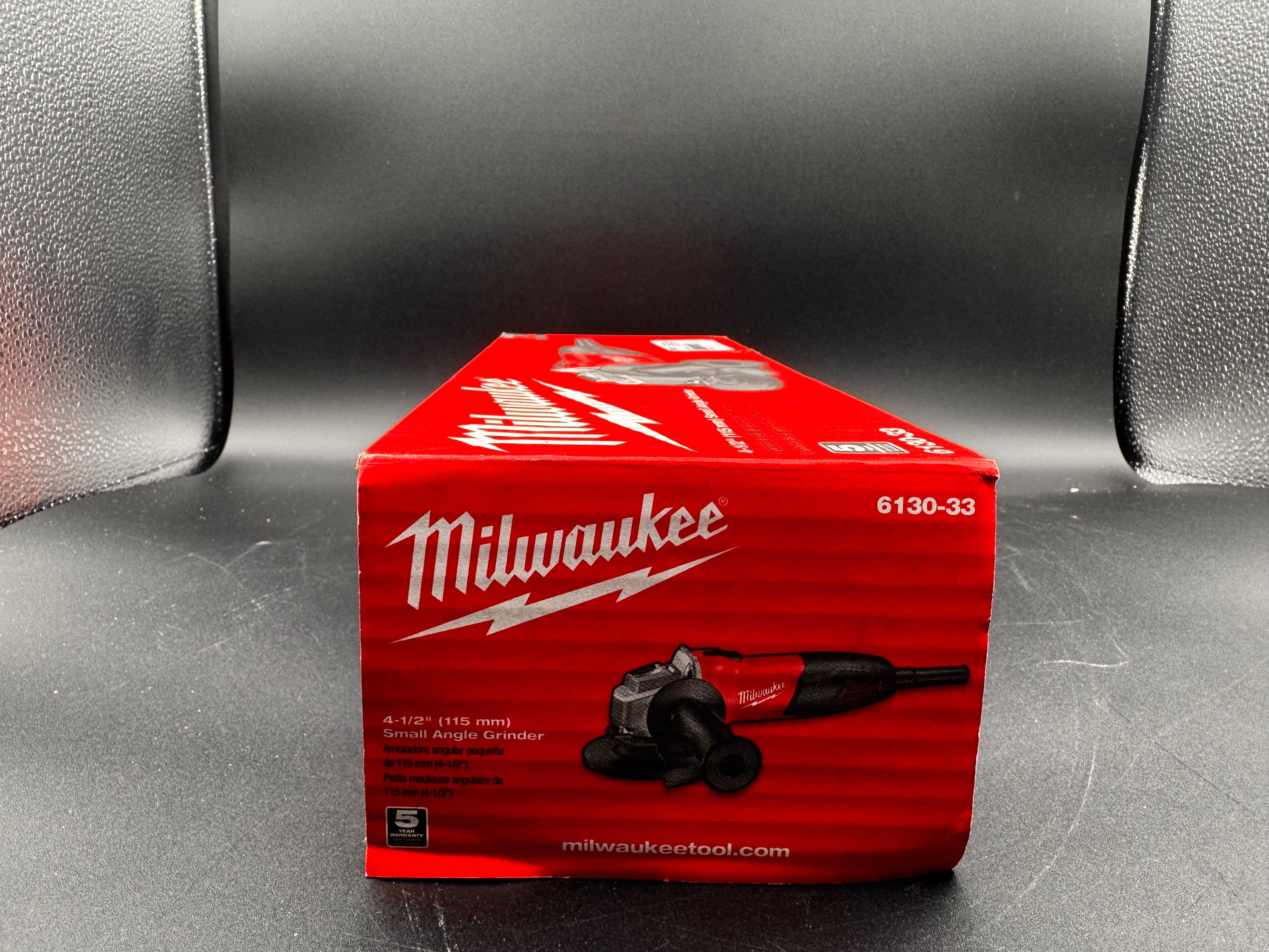 Milwaukee 4-1/2" (115mm) Angle Grinder Corded Power Tool - Heavy Duty