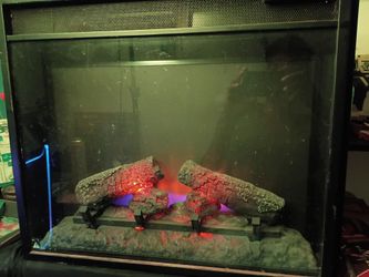 In wall fire place heater