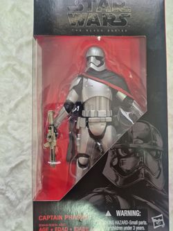 Star Wars Black Series Captain Phasma 6" Figure (New In Box)