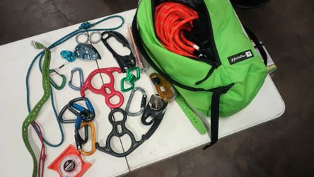 Climbing rope equipment rescue adventure