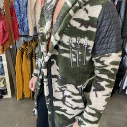 Men’s Long Designer Hoodie Jacket Store Pick Up 