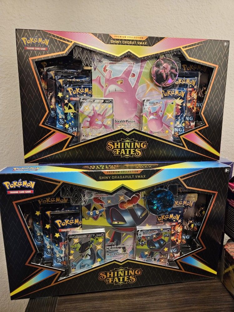 Pokemon Shining Fates Vmax Boxes Bundle