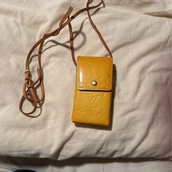 Louis Vuitton Leather Cigarette Case Authentic 