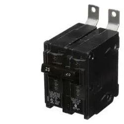 SIEMENS - Bolt-on 120/240VACV 25A 2 pole circuit breaker 10kA@240V