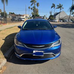 Blue 2015 Chrysler 200