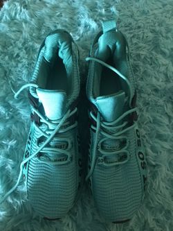Shoes- Just So So Lake Blue Mens, Size 8.5