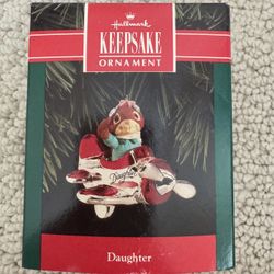 1992 Hallmark Keepsake Christmas Ornament “Daughter”