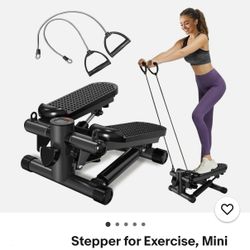 Stepper for Exercise, Mini Stair Stair Stepper with 300LBS Loading Ca