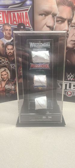 WWE WrestleMania 31 32 33 Limited Edition 25/34 Store Exclusive Ring Rope RARE