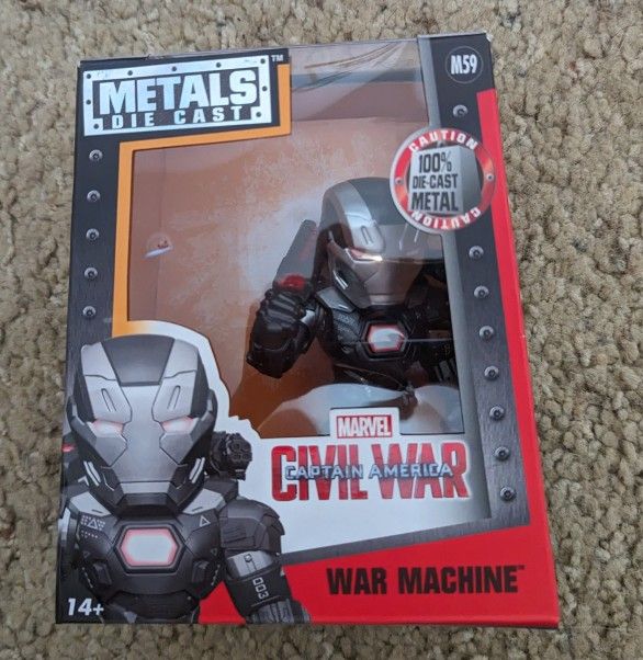 War Machine Metal Die Cast Figure