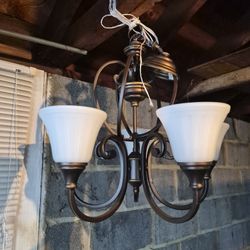 UL 4 Light Chandelier