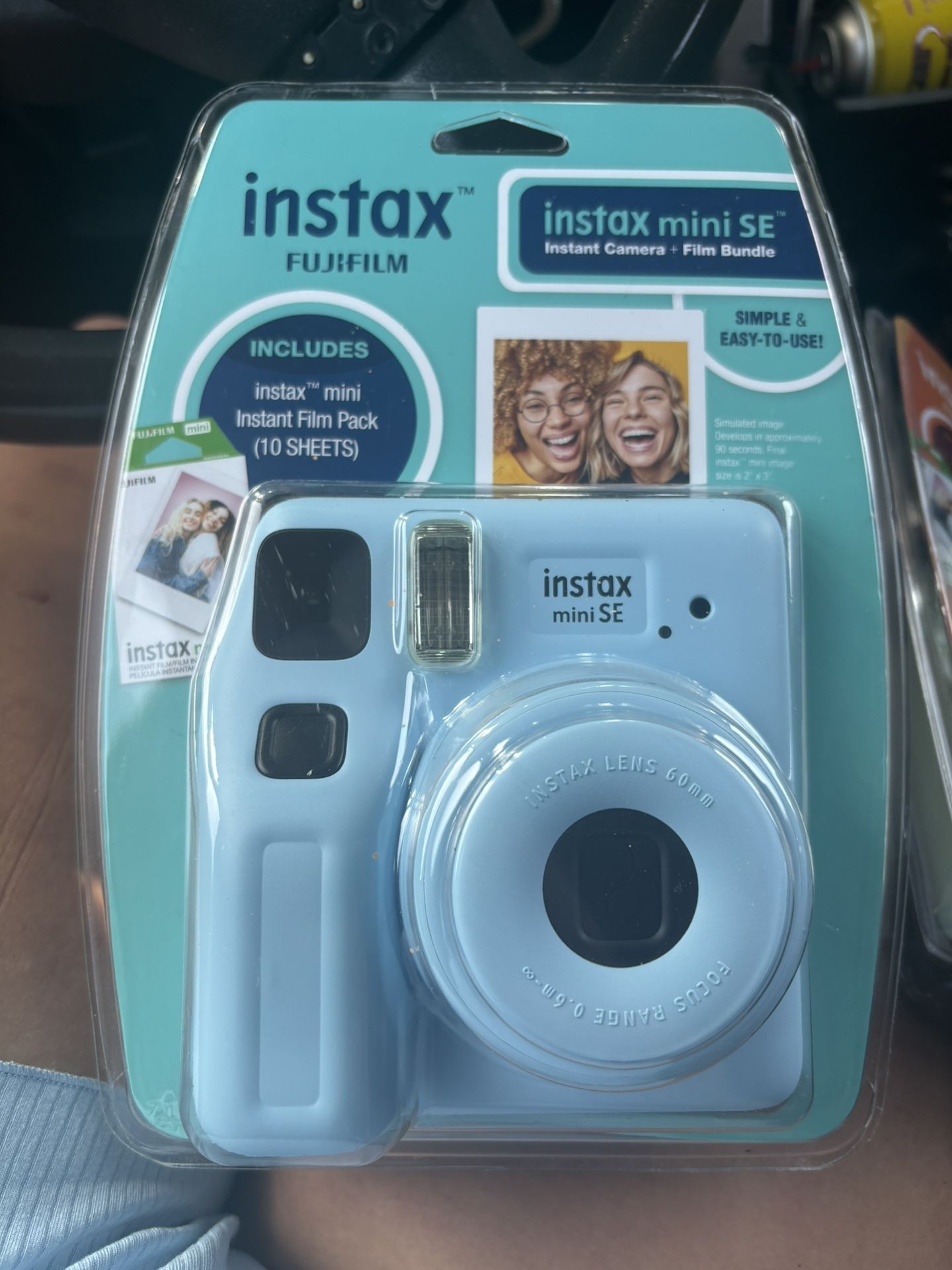 Blue Instax Mini SE