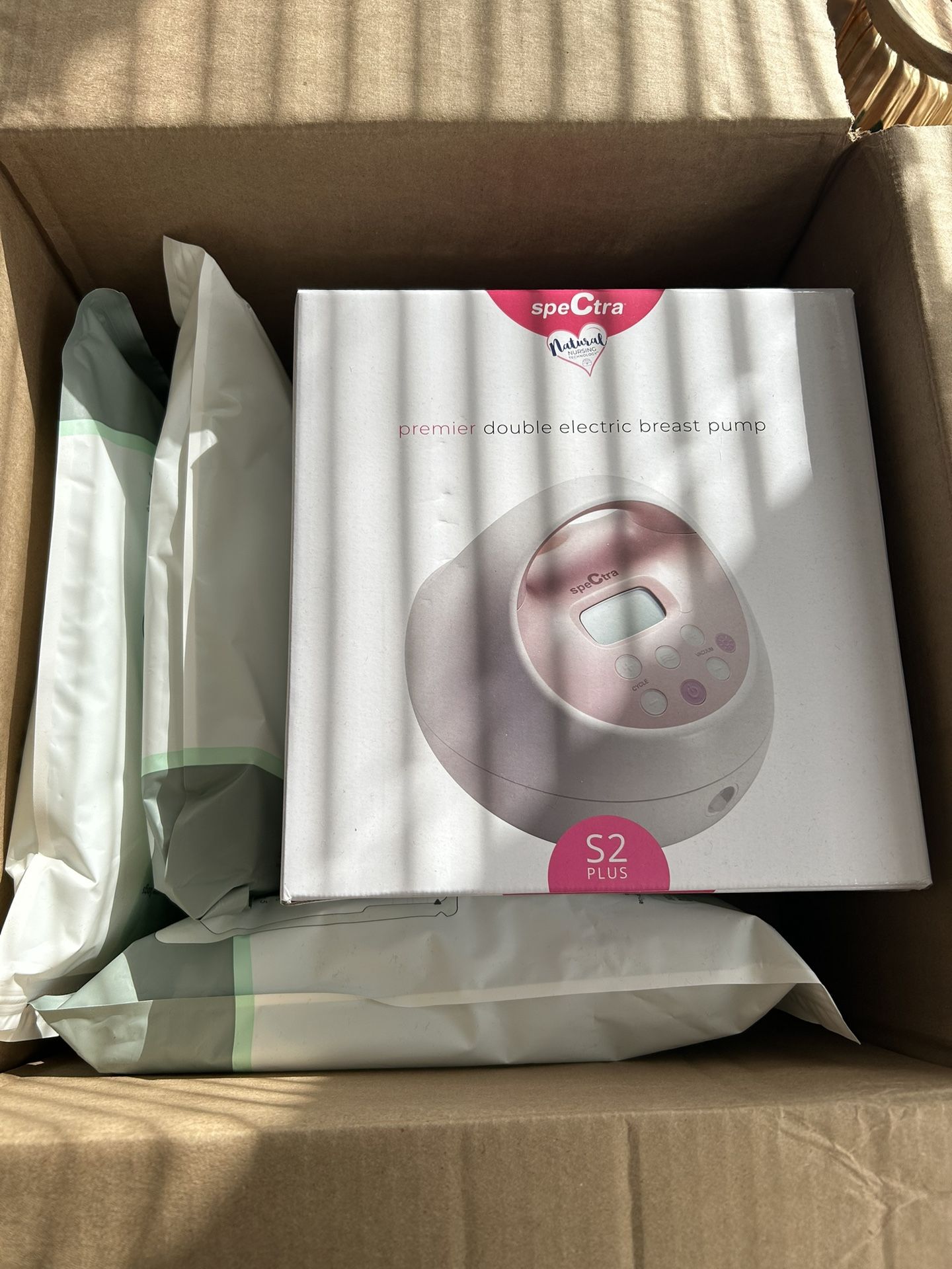 SPECTRA S2 PUMP, MILK STORAGE BAGS, BOTTLES & PARTS