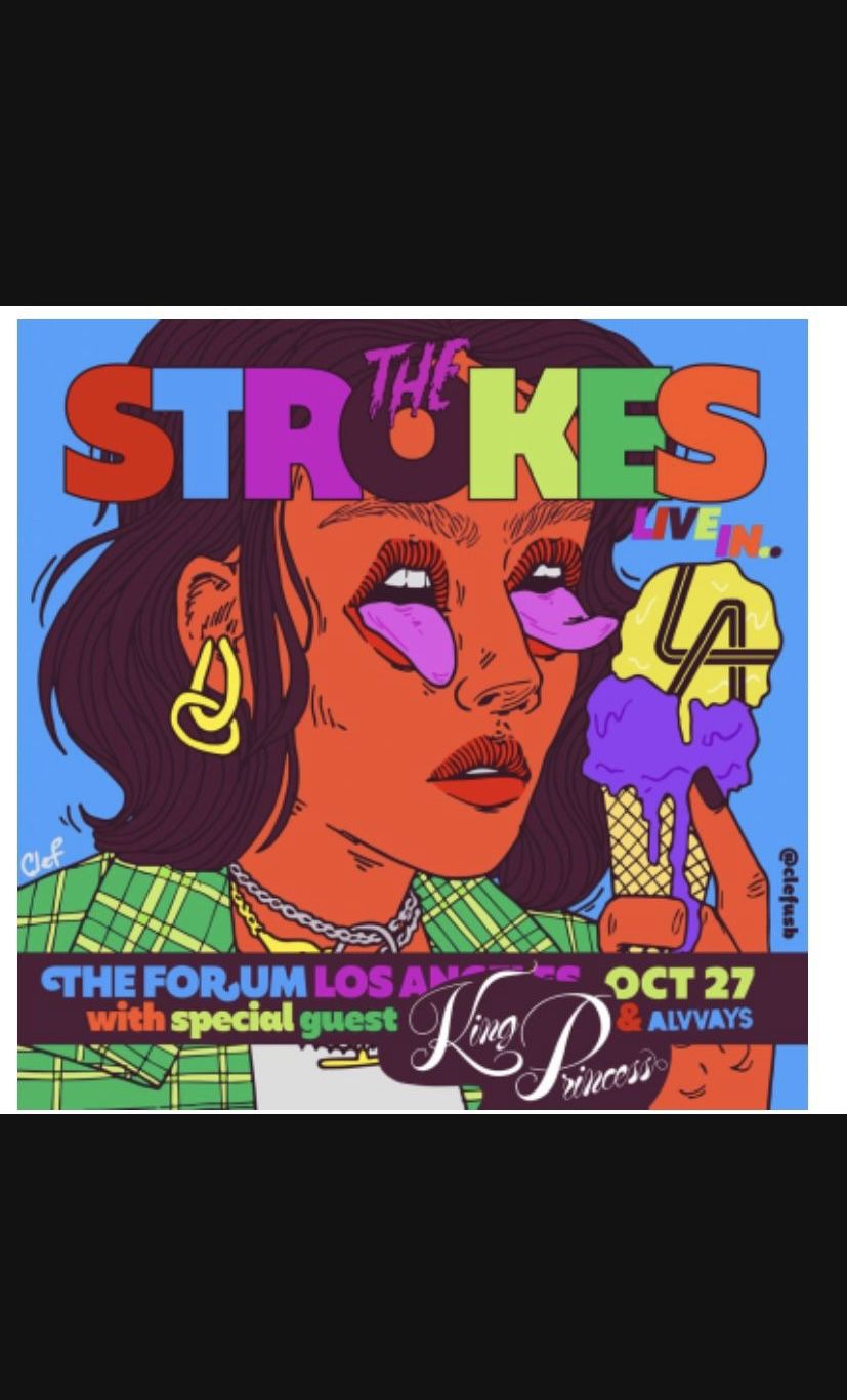 The Strokes @ The Forum 10/27 1 Ticket